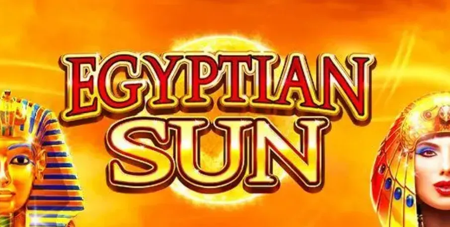 Egyptian Sun - Banner with pharaohs and sun.